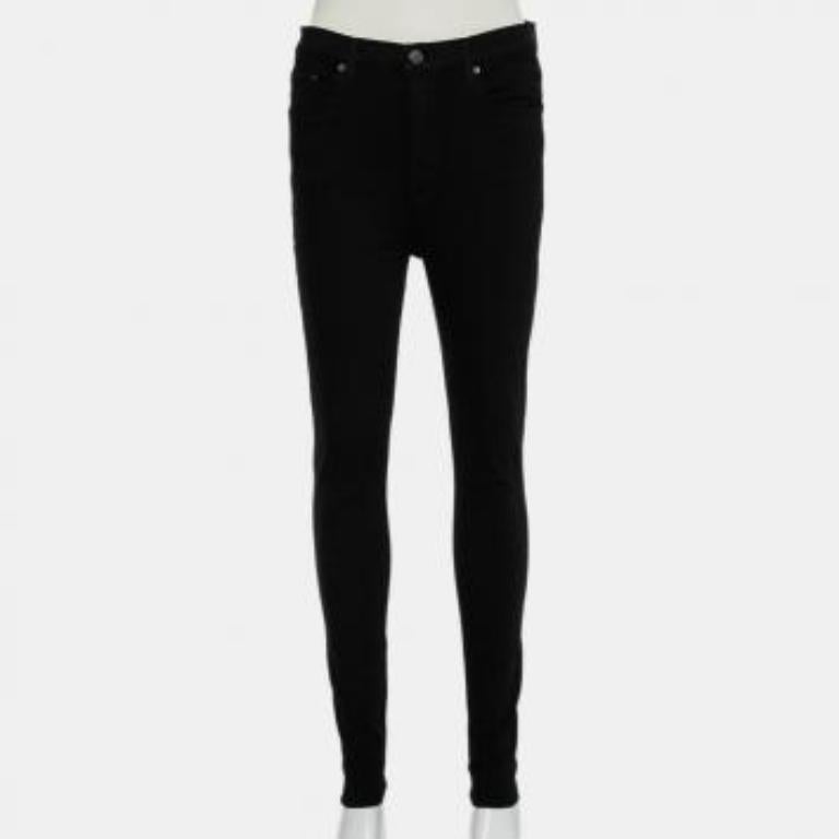 Grlfrnd Black Denim Skinny Kendall Jeans M For Sale 4
