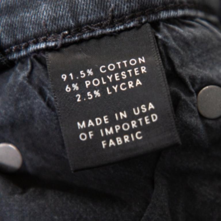 Grlfrnd Grey Denim Skinny Candice Jeans M For Sale 1