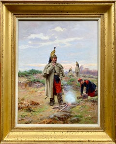 Military Scene of Franco-German War, Paul Grolleron, Seignelay 1848 -1901 Paris 