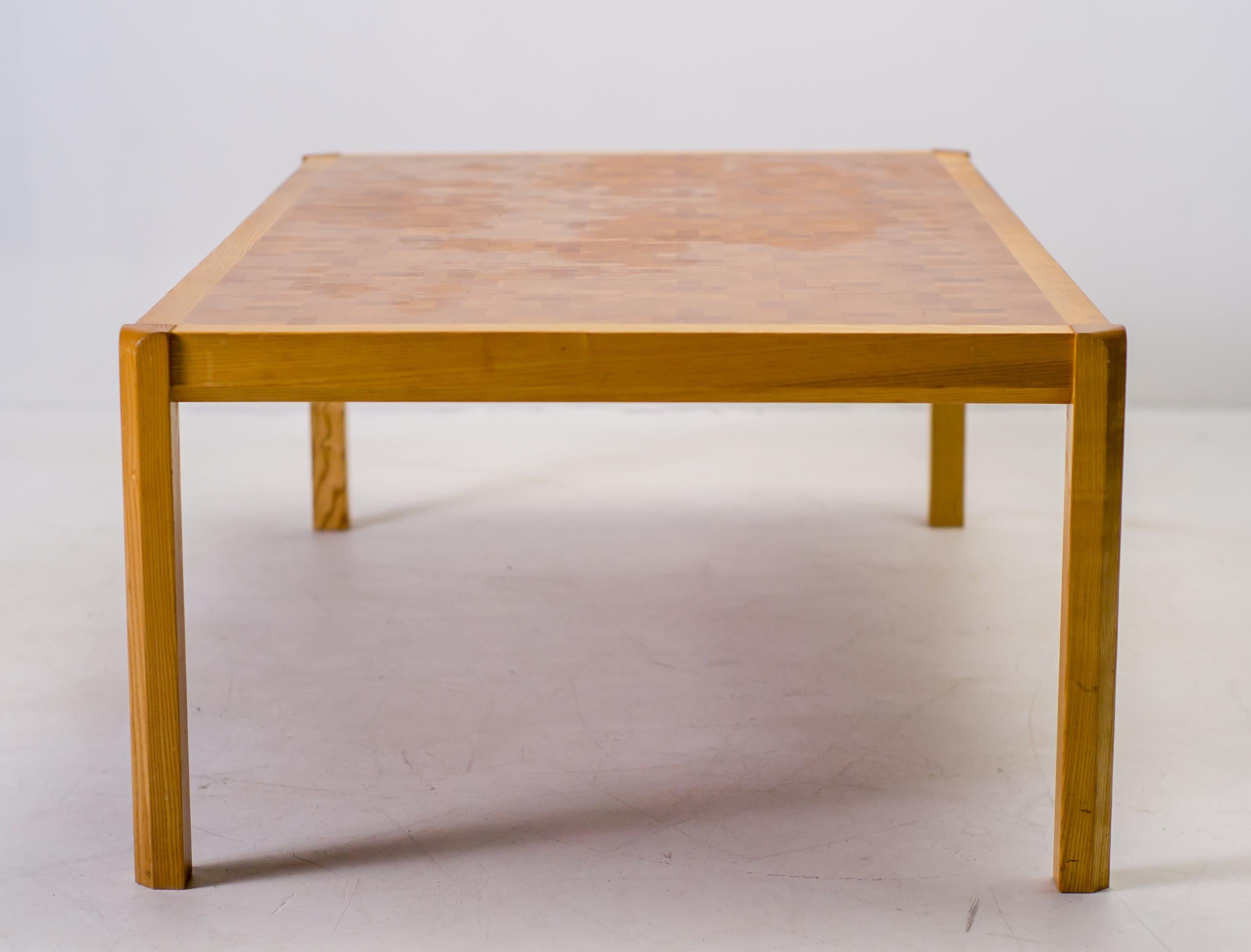 Late 20th Century Grom Lindum Ash Coffee Table For Sale