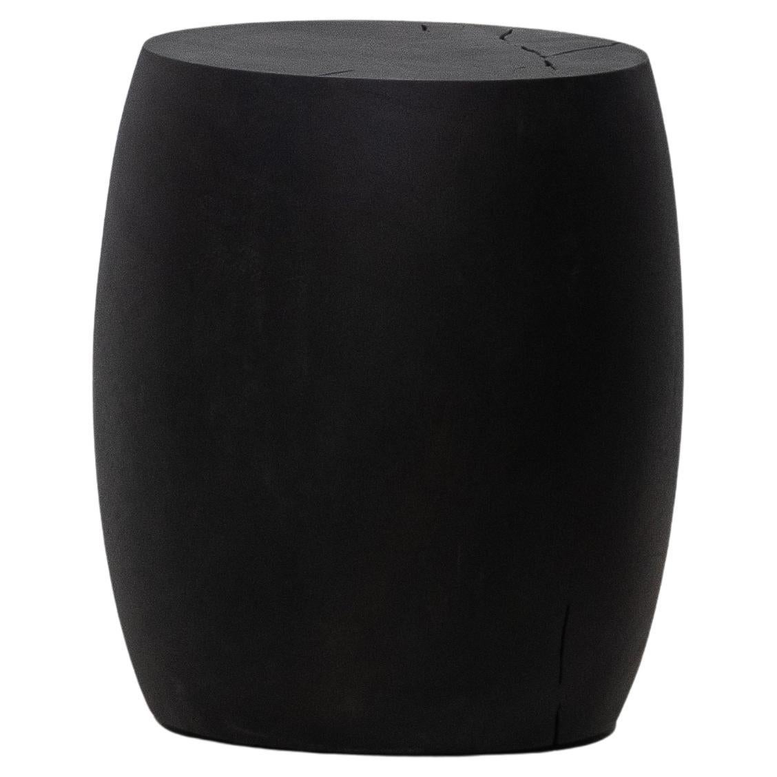 Tabouret GROM, finition Black Monkey Pod