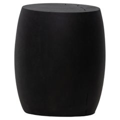 Tabouret GROM, finition Black Monkey Pod