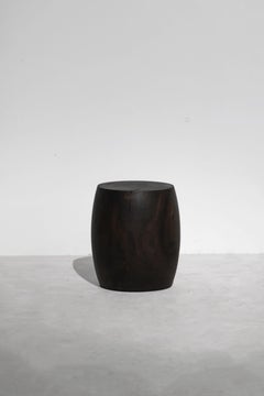 GROM stool, Natural Dark Monkey Pod finishing