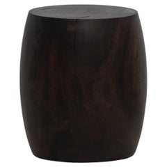 GROM stool, Natural Dark Monkey Pod finishing