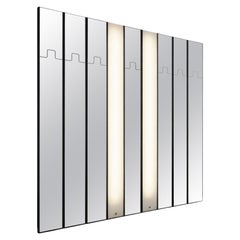 Gronda Modular Mirror Wall System by Luciano Bertoncini, Elco, Italy, 1970