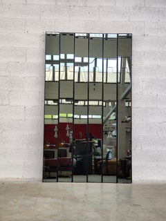 "Gronda" Wall Mirror and Coat Rack by Luciano Bertoncini for Elco, 1970s