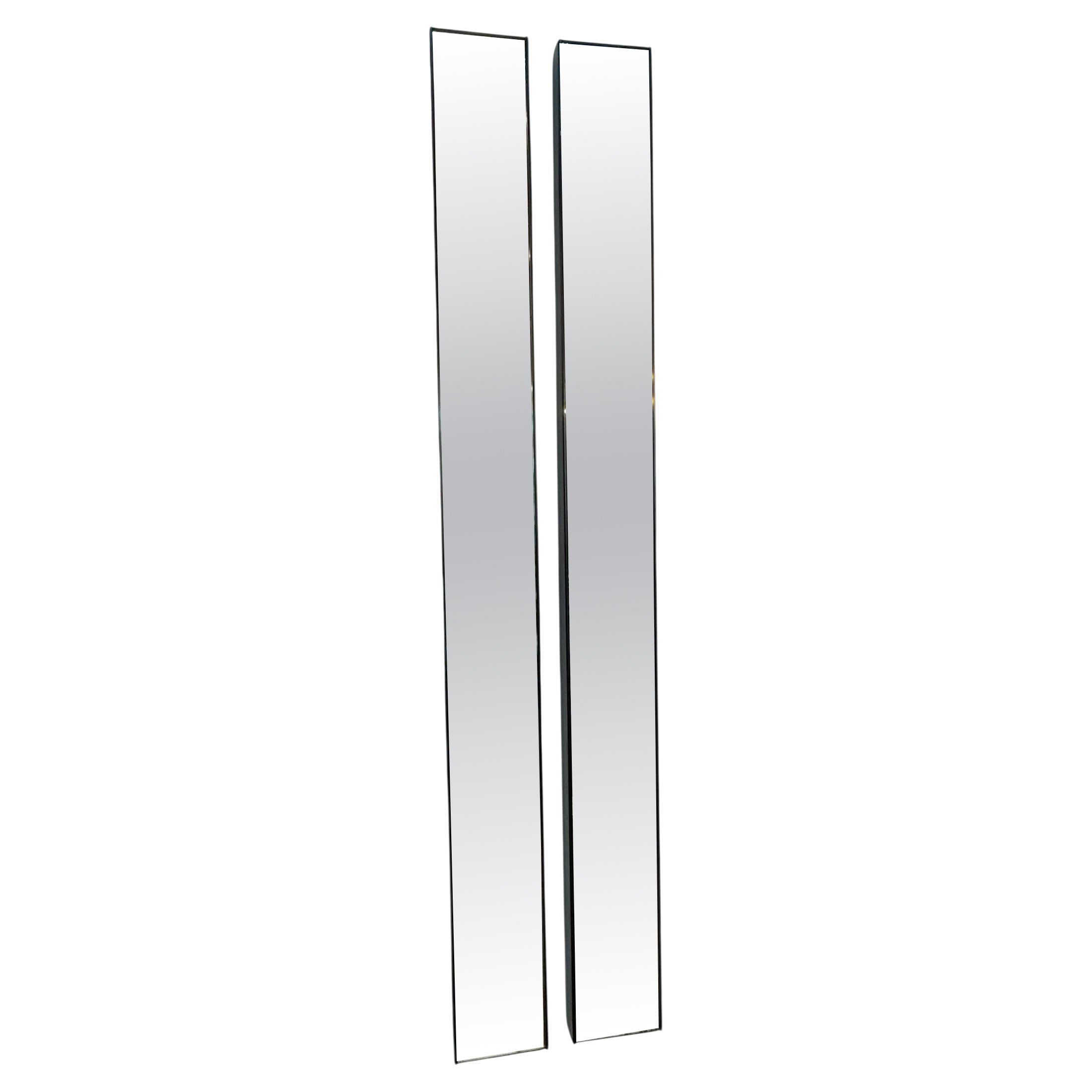 “Gronda” Wall Mirror / Coat Rack by Luciano Bertoncini, Italy 1970s