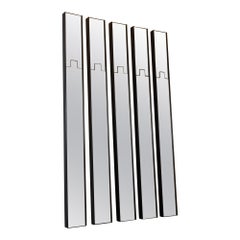 Gronda Wall Mirror Luciano Bertoncini Elco 1970 set of 5