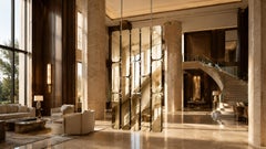 Groove Bronze Median Modular Wall Mirror by GTG Design Couture