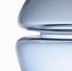 Groove Series Blue Pod Pendelleuchte Zeitgenössische Handmade Glass Lighting