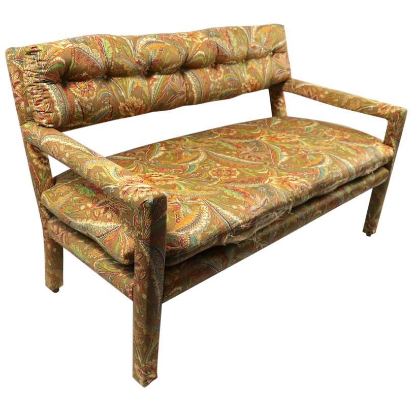 Groovy All Upholstered Bench by Classic Gallery Inc. After Baughman