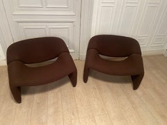 Groovy Armchairs, Pierre Paulin, Artifort