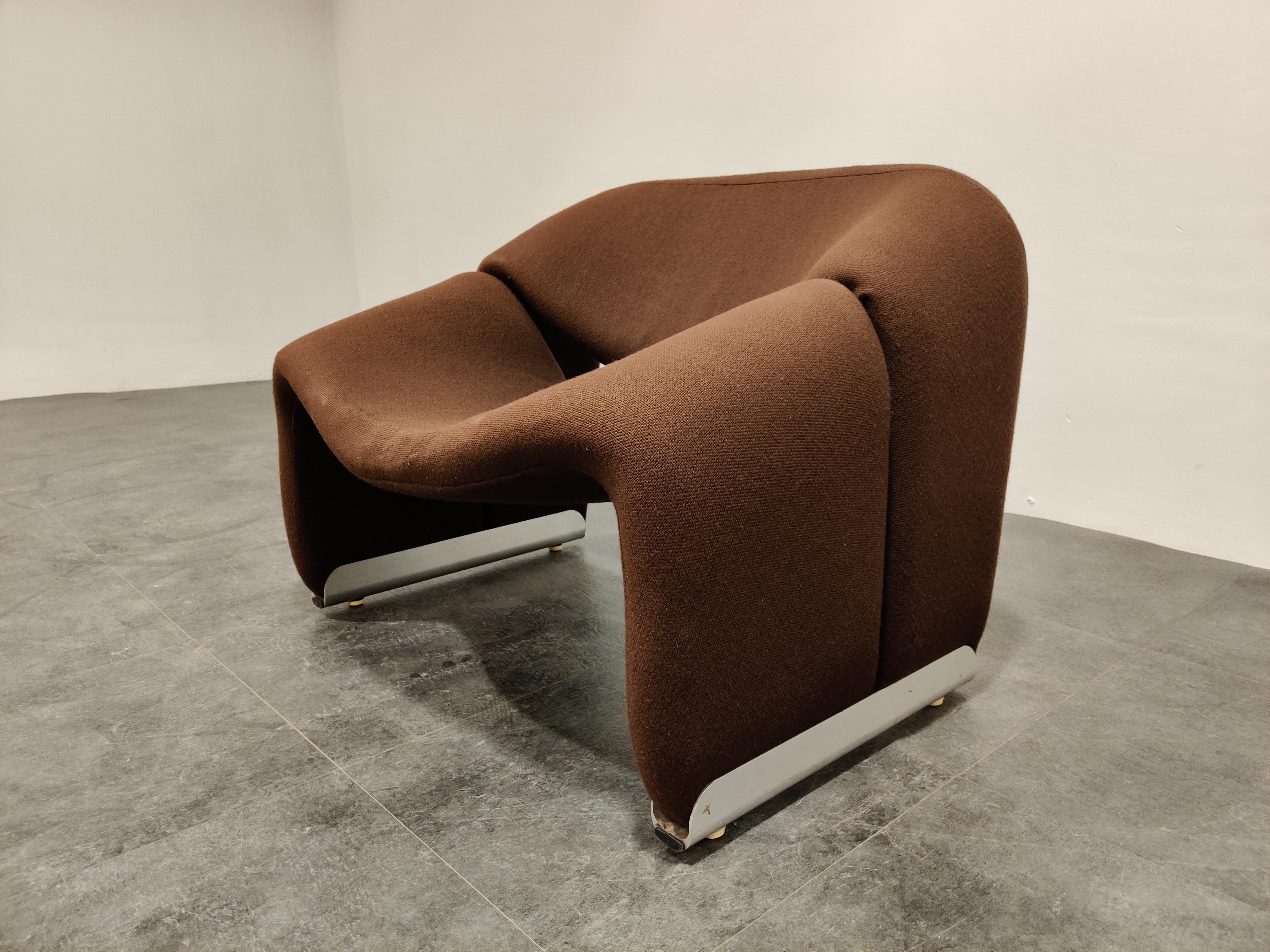 Mid-Century Modern Groovy Chair by Pierre Paulin for Artifort, 1970s