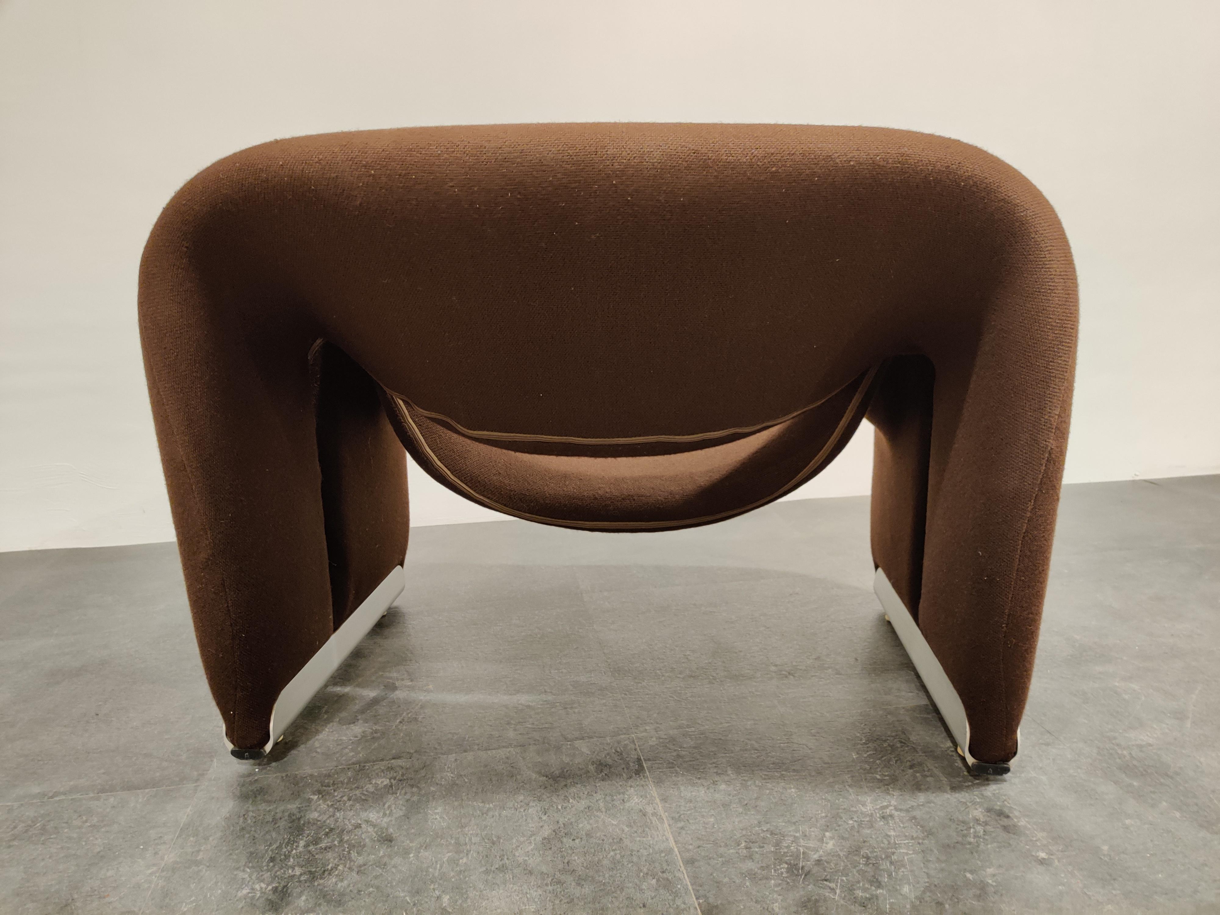 Fabric Groovy Chair by Pierre Paulin for Artifort, 1970s
