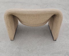 Silla Groovy diseñada por Pierre Paulin en su estado vintage, años 70