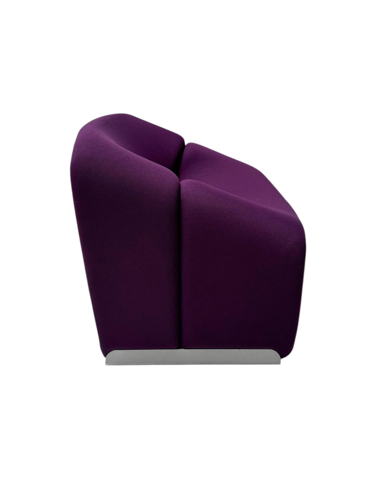 Groovy F598 M Chair by Pierre Paulin for Artifort, 1980s (Metall) im Angebot