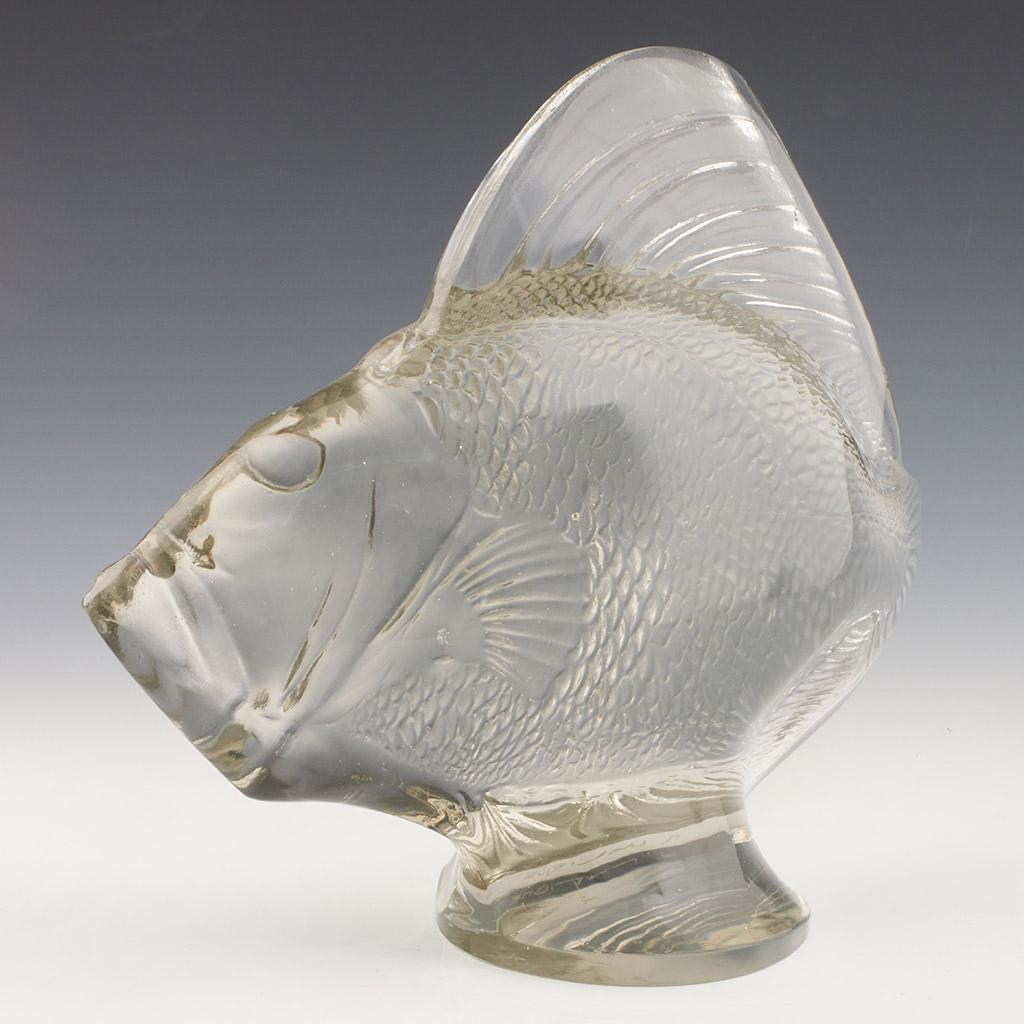 French 'Gros Poisson Vagues' by René Lalique
