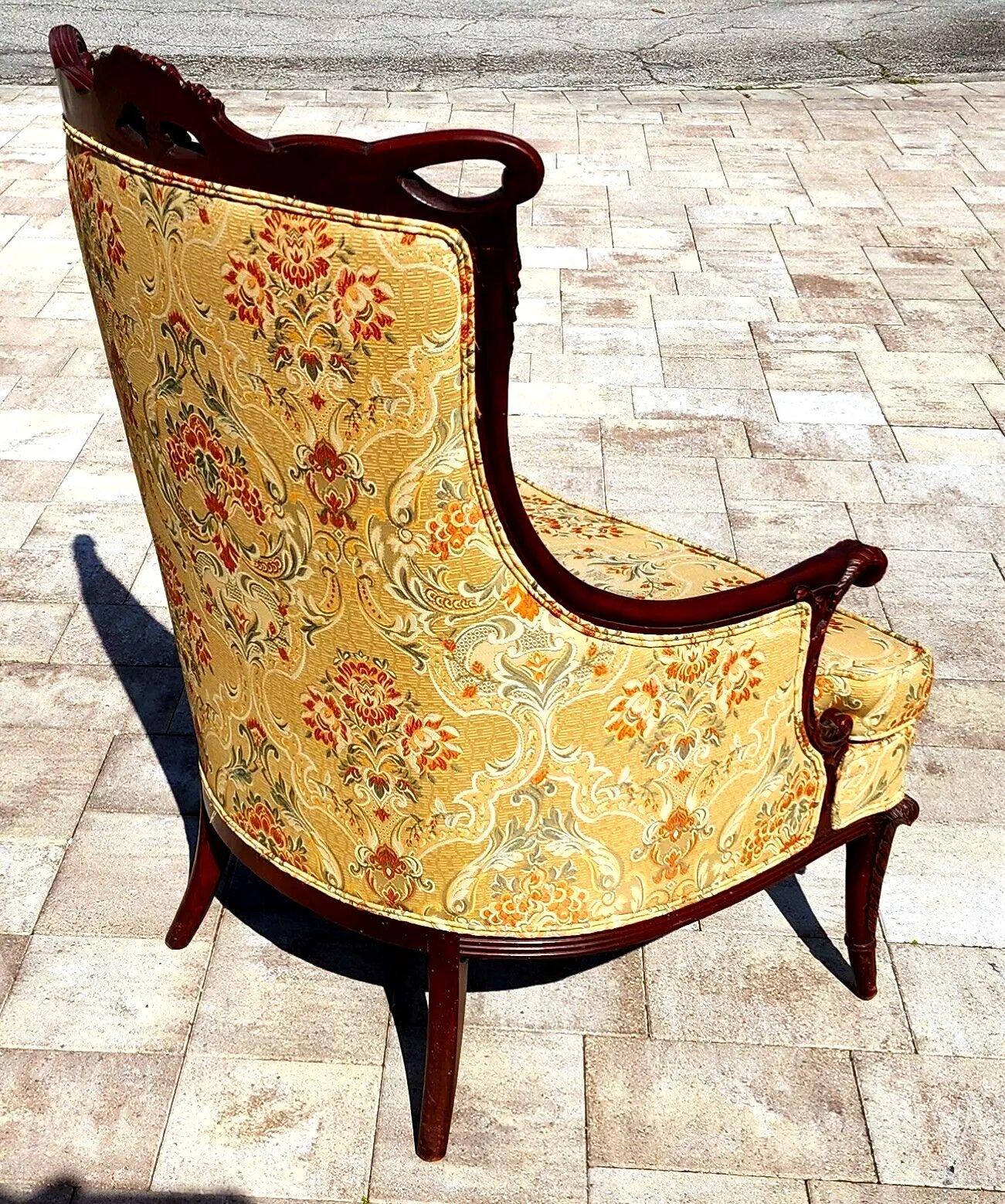 Mid-20th Century GROSFELD HOUSE Armchair Antique Museum Quality For Sale