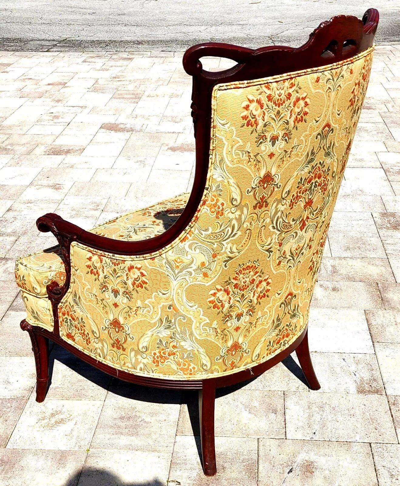 GROSFELD HOUSE Armchair Antique Museum Quality For Sale 1