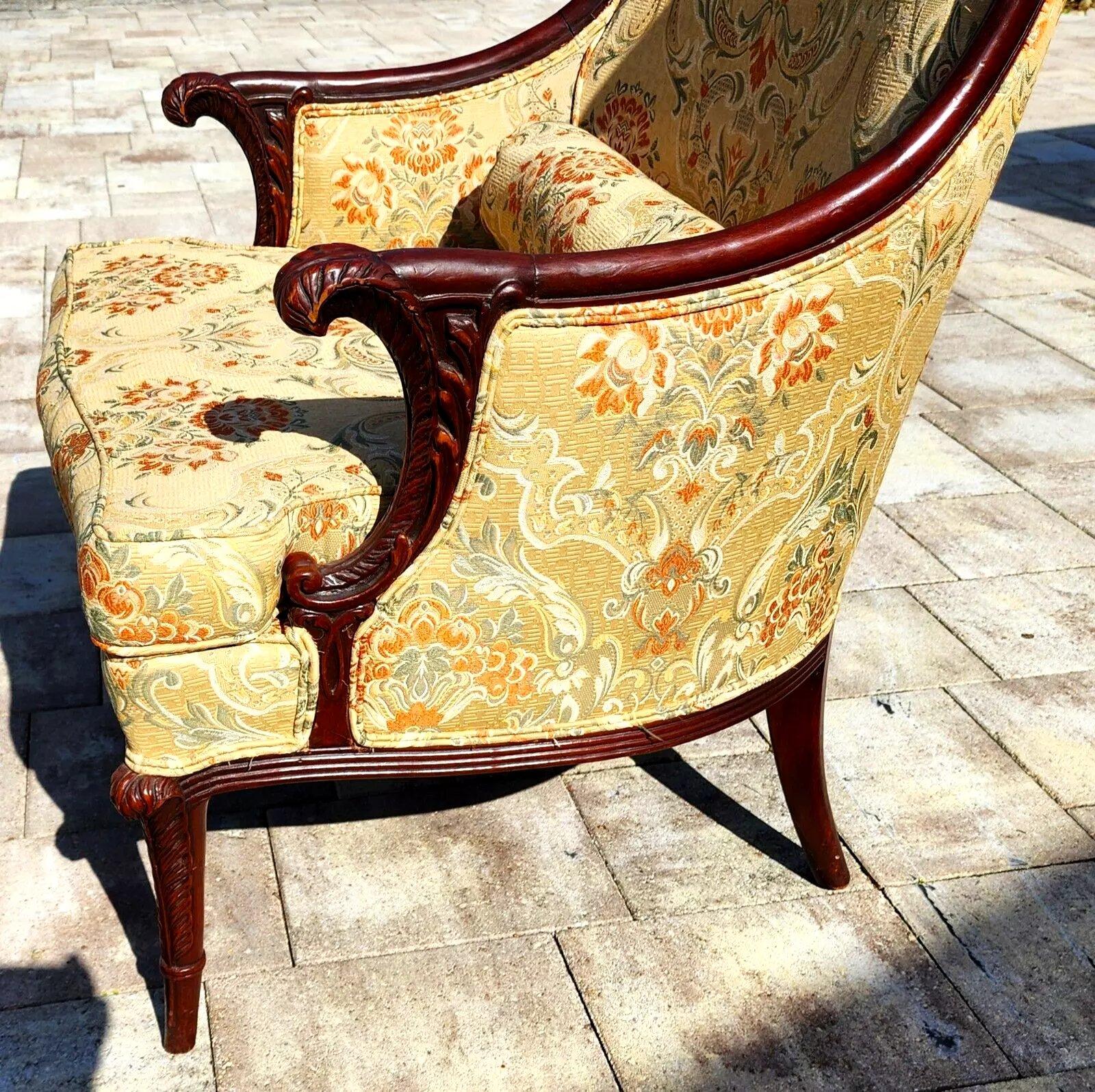 GROSFELD HOUSE Armchair Antique Museum Quality For Sale 3