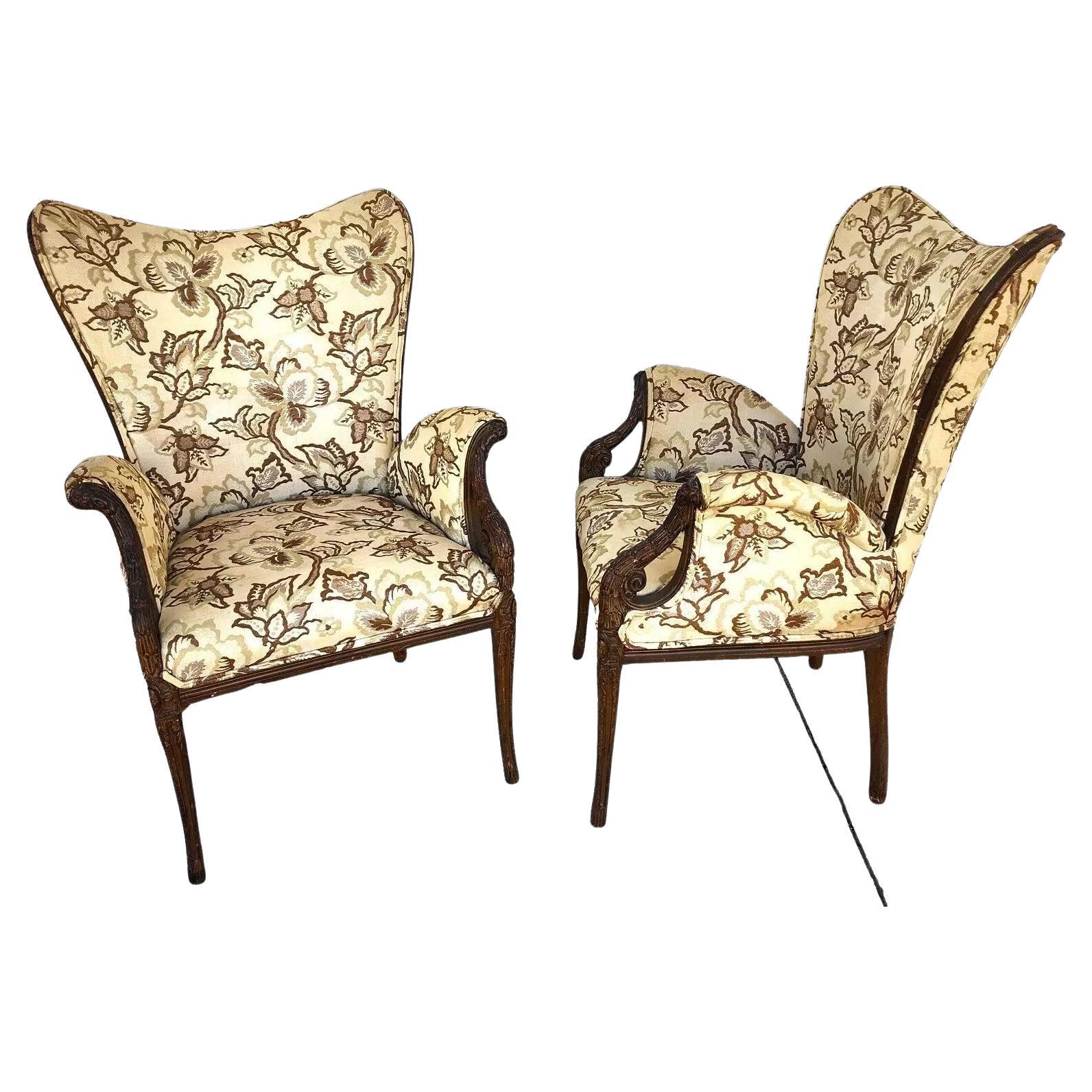 GROSFELD HOUSE Sessel Paar Antike