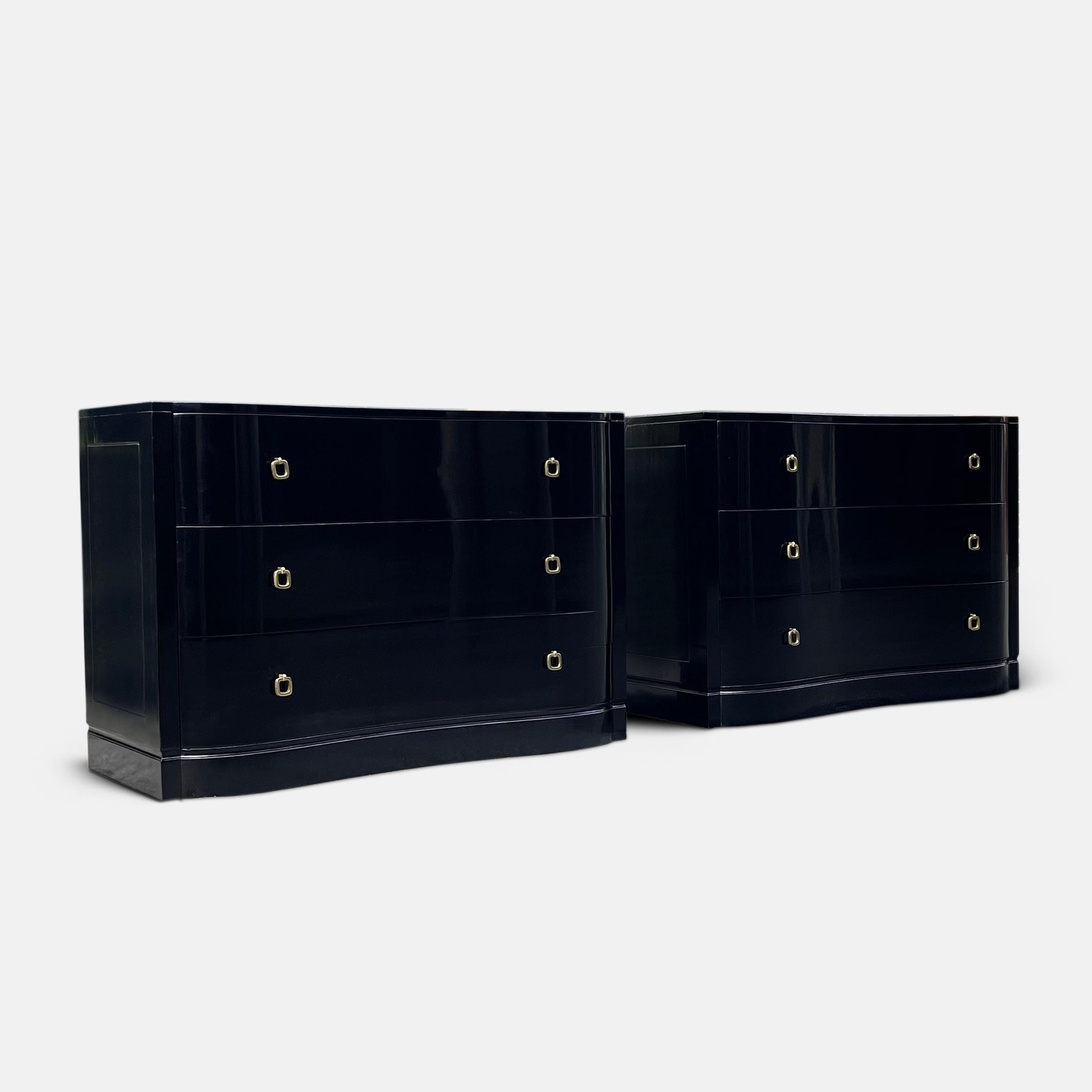 Art Deco 1940s Pair of Chests by Lorin Jackson for Grosfeld House