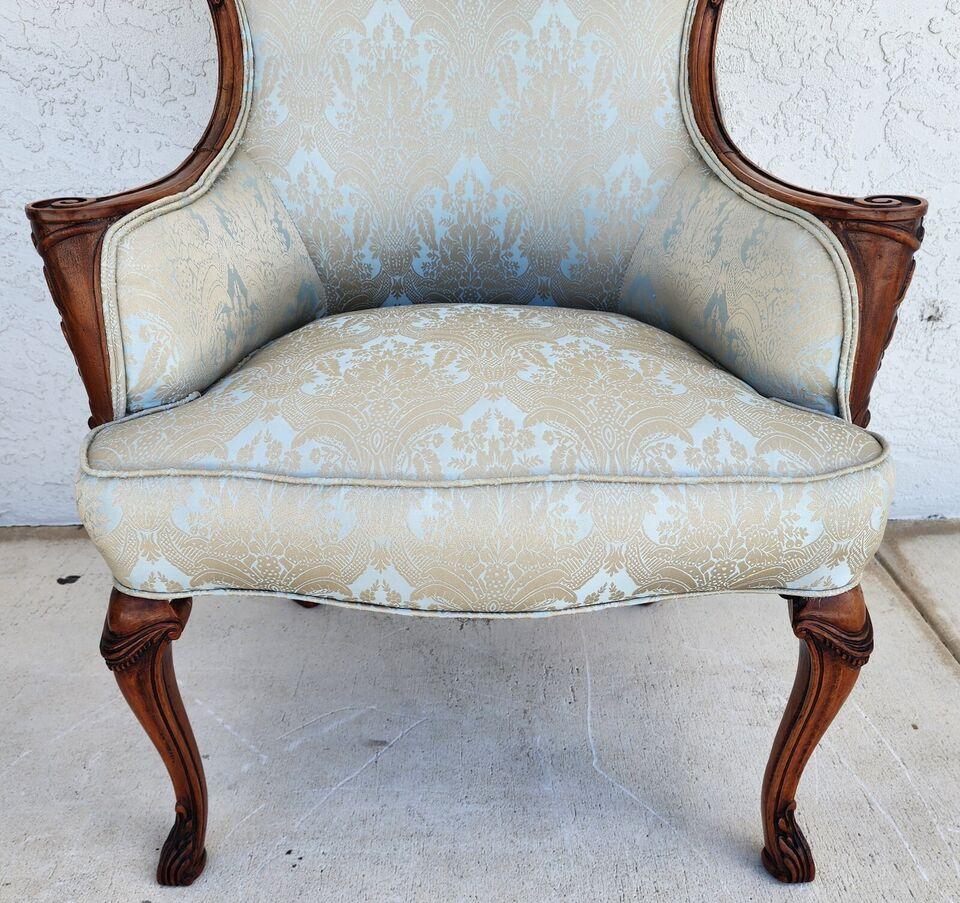 Grosfeld House French Wingback Armchair For Sale 4