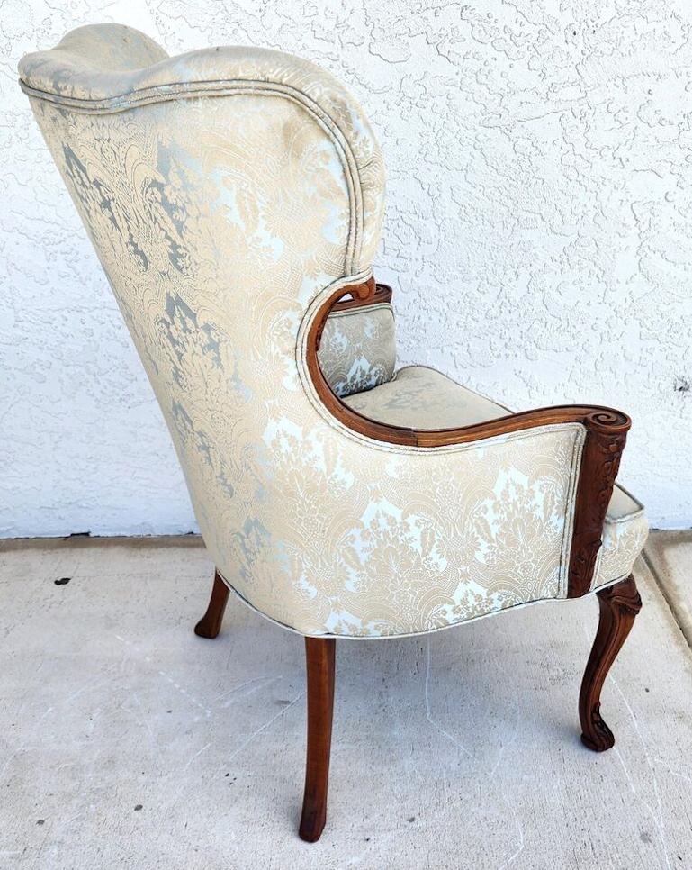 Grosfeld House French Wingback Armchair For Sale 7