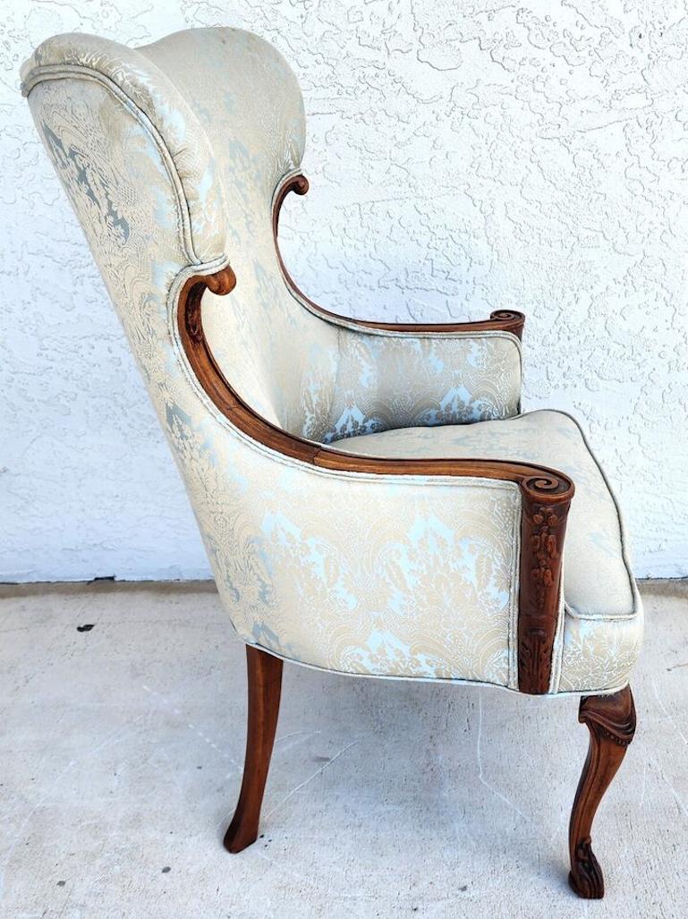 Grosfeld House French Wingback Armchair For Sale 8