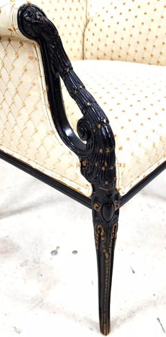 Poltrona Wingback francese di Grosfeld House