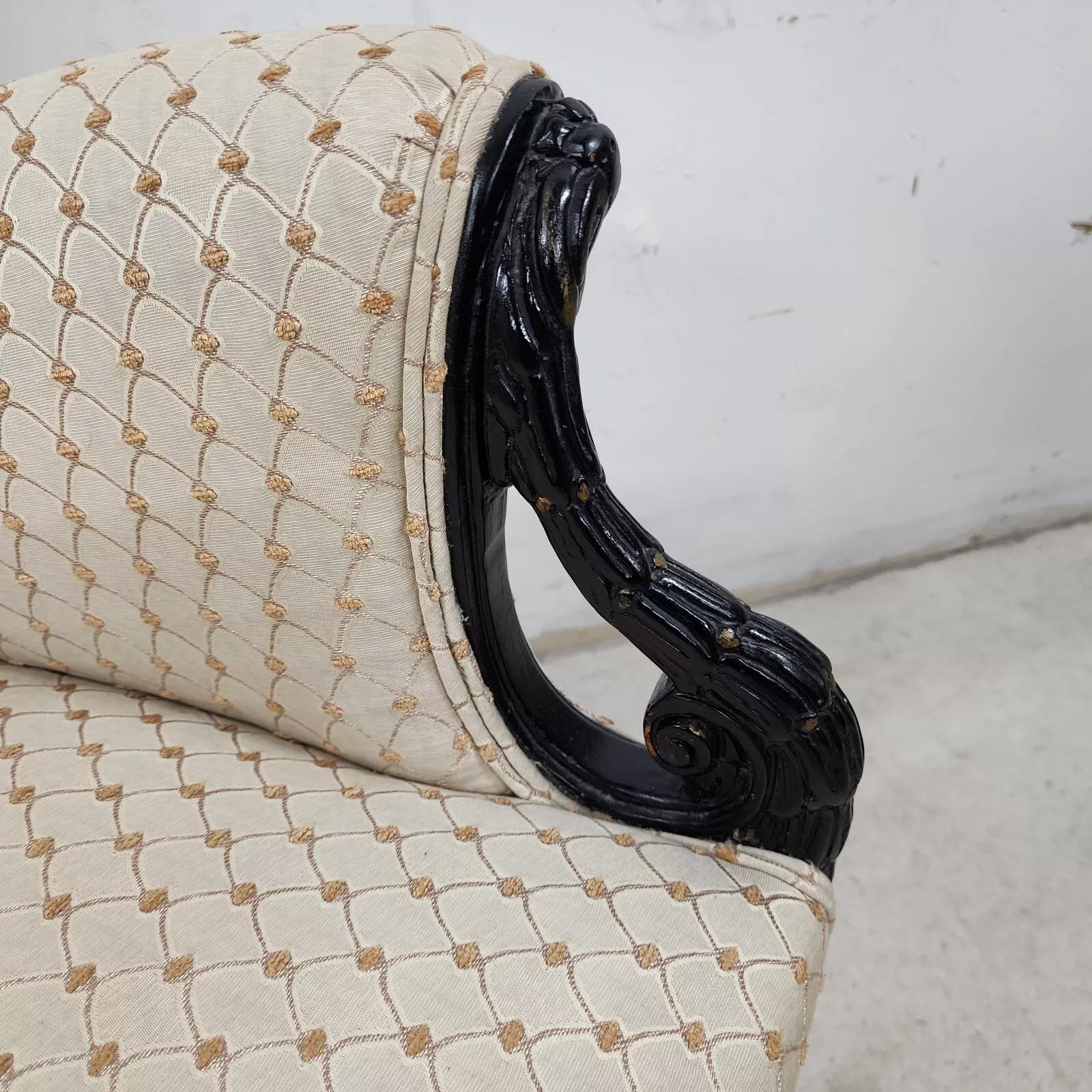 Grosfeld House French Wingback Armchair For Sale 1