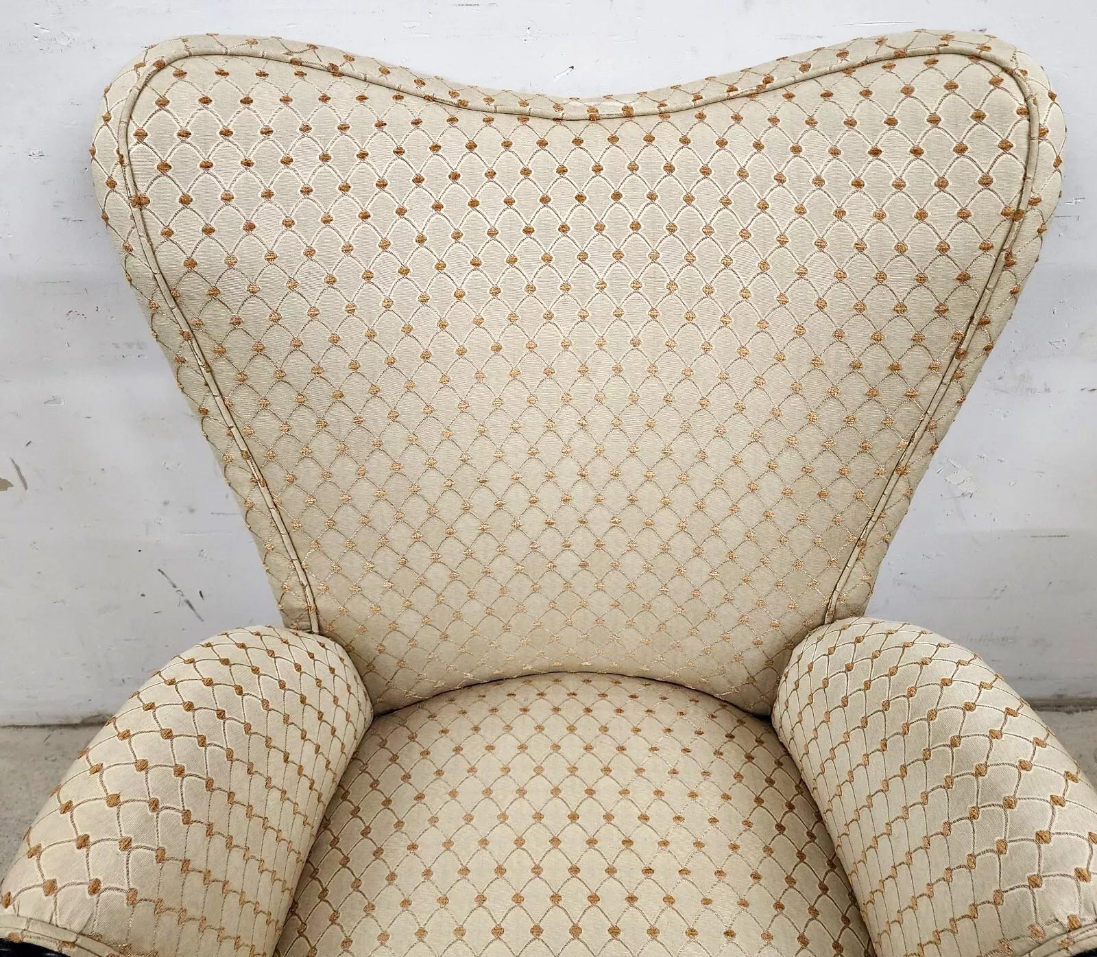 Grosfeld House French Wingback Armchair For Sale 3