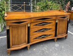 Serveur de buffet crédence Empire de Grosfeld House, style Hollywood Regency