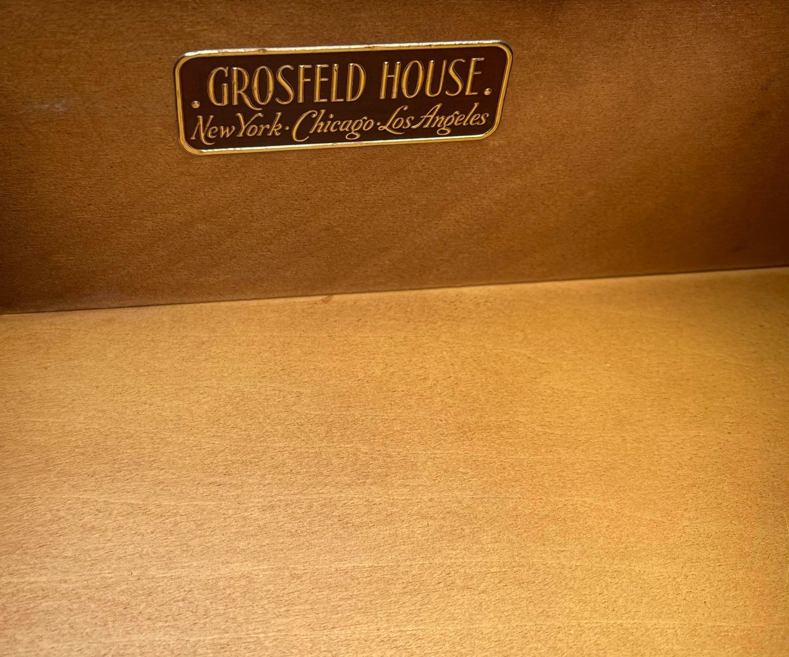 Grosfeld House Hollywood Regency Empire Credenza Buffet Server In Good Condition In LOS ANGELES, CA
