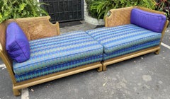 Grosfeld House Hollywood Regency Mid-Century Modern Chinese Chippendale Sofa