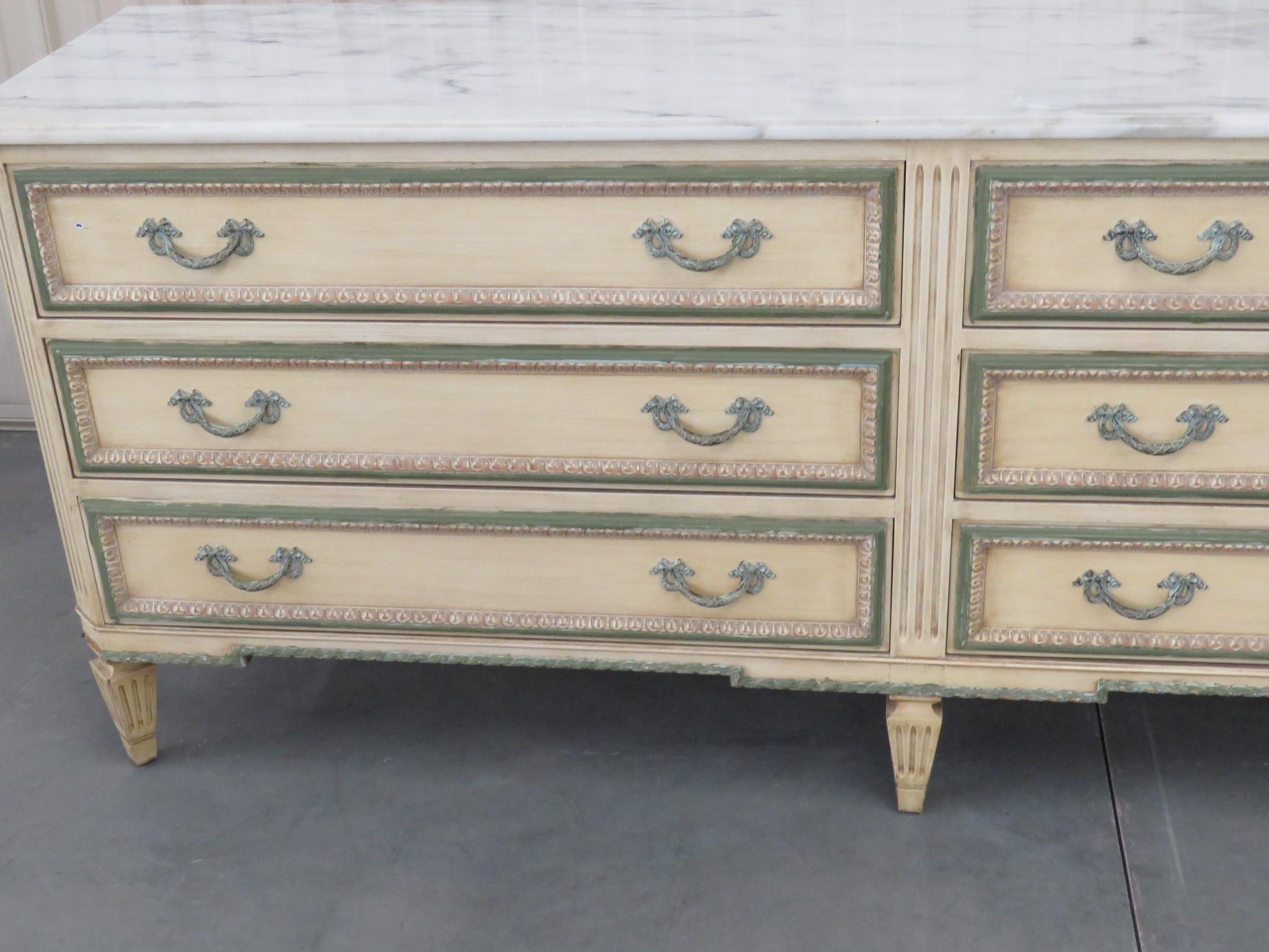 American Grosfeld House Marble-Top Dresser
