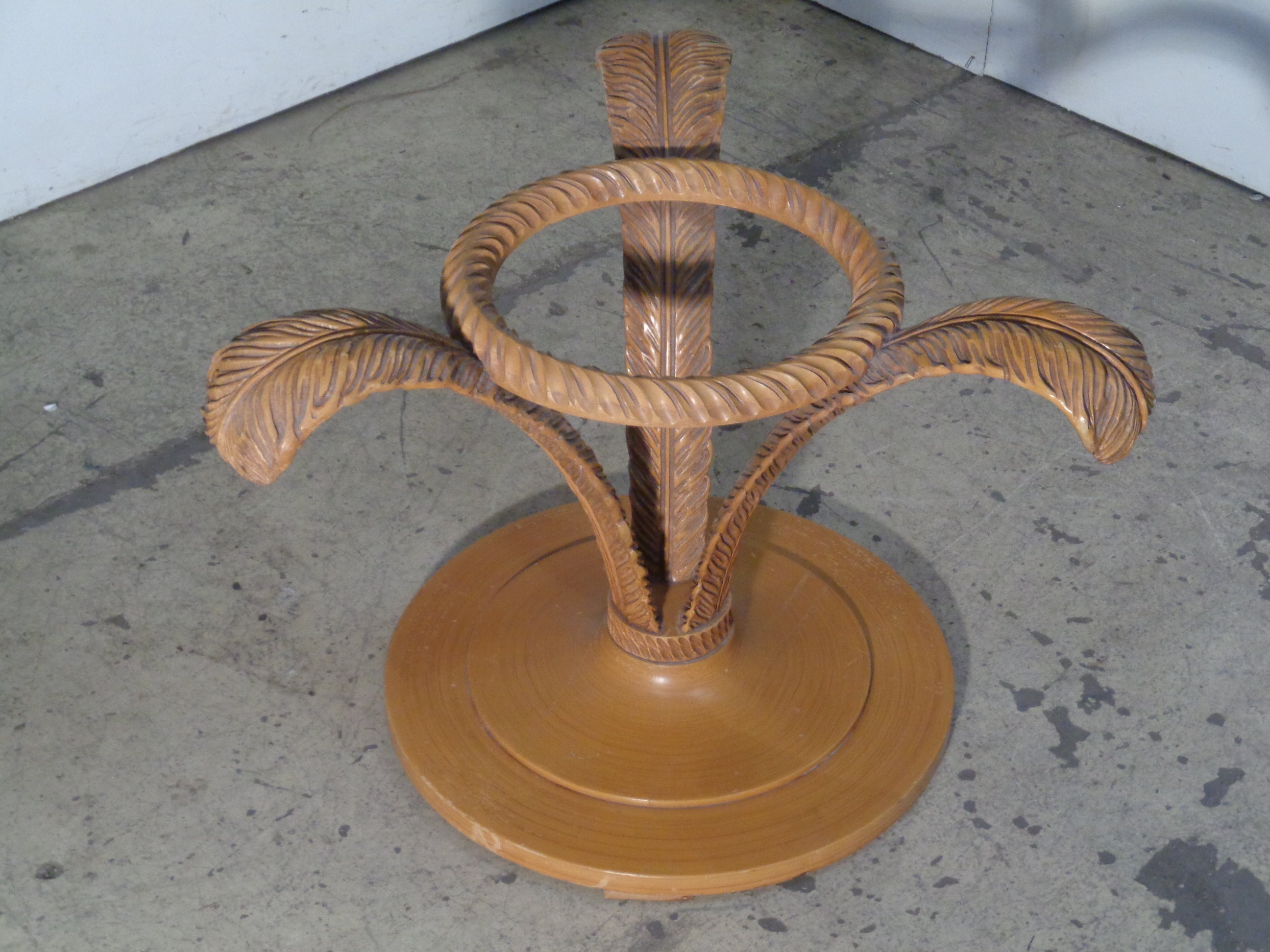 Carved Grosfeld House Plume Table, 1940's For Sale
