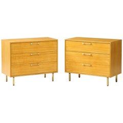 Grosfeld House Primavera Wood 3-Drawer Modern Dressers