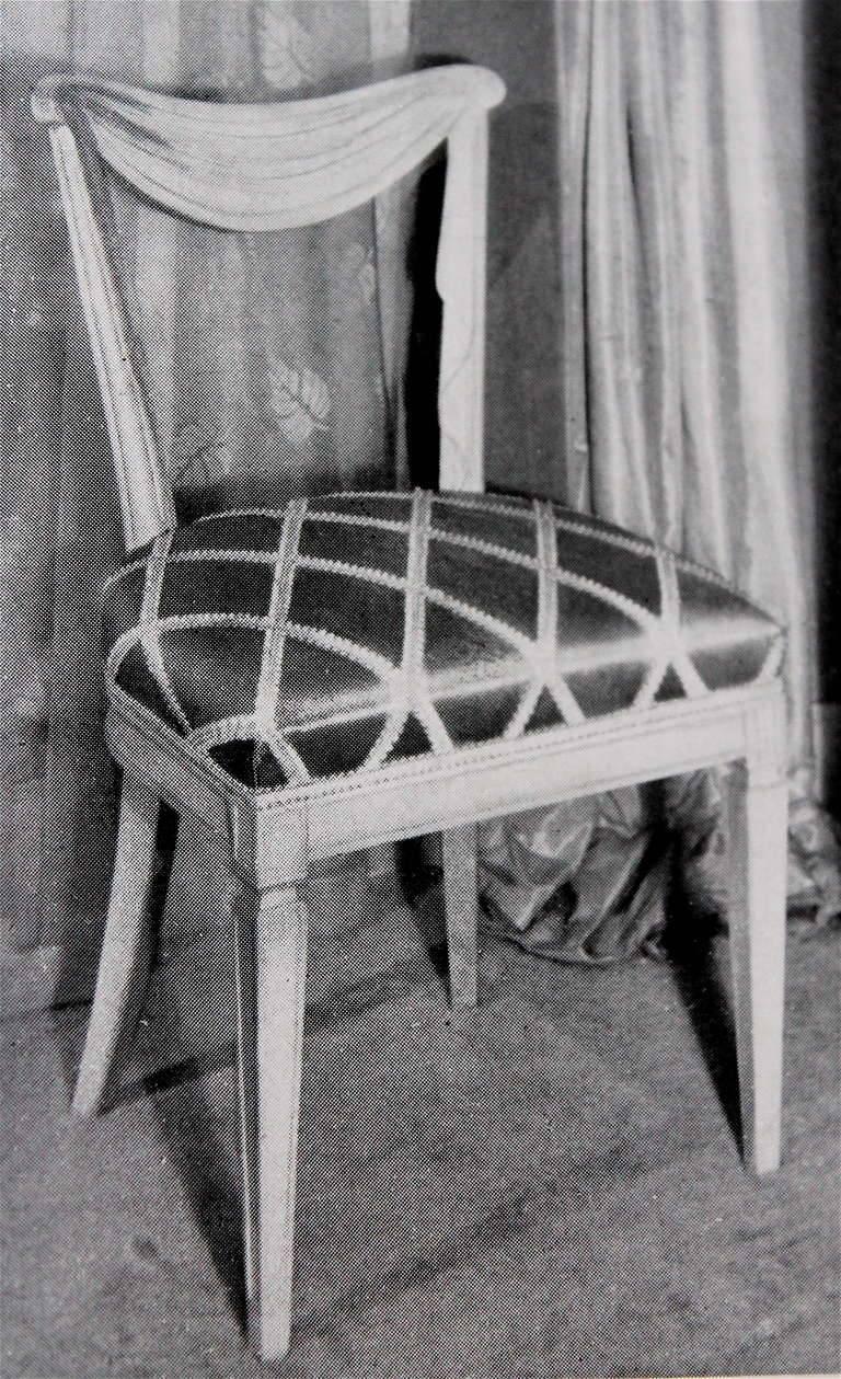 Grosfeld House Side Chair, Signed In Good Condition In Sharon, CT