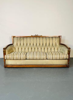 Grosfeld House Sofa, Mid-Century Modern, Part of Livingroom, Scalamandre Fabric