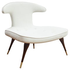 "Horn" Lounge Chair in the Style of Karpen of California