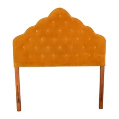 Grosfeld House Style Mid-Century Hollywood Regency Twin Headboard, Circa 1960s