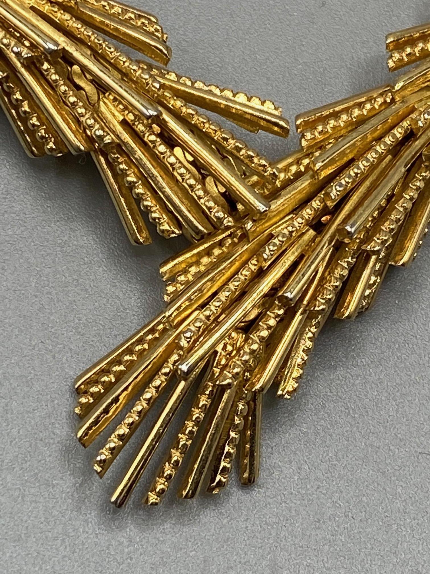 Grosse Germany Gold Necklace from 1958 3