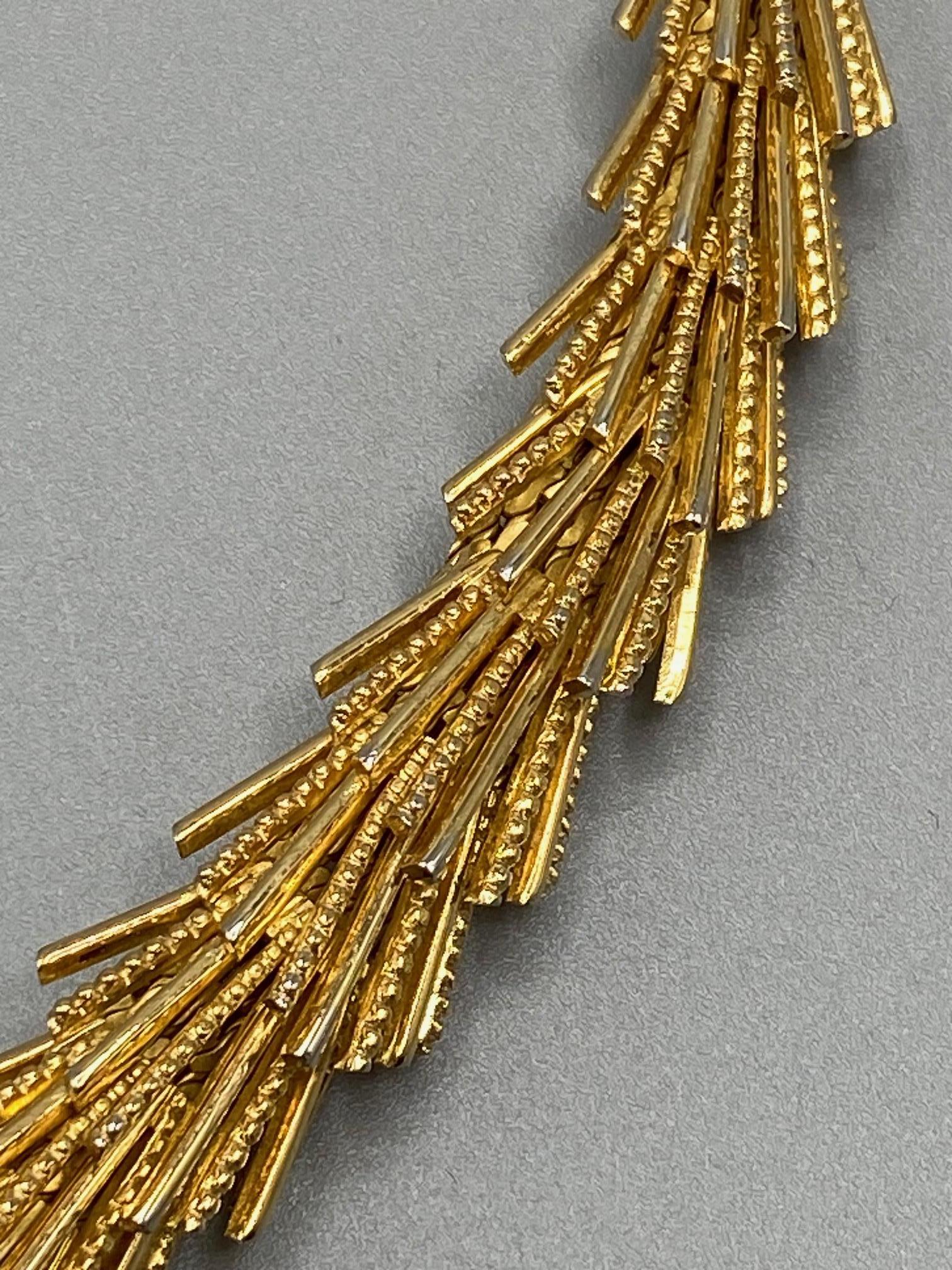 Grosse Germany Gold Necklace from 1958 4