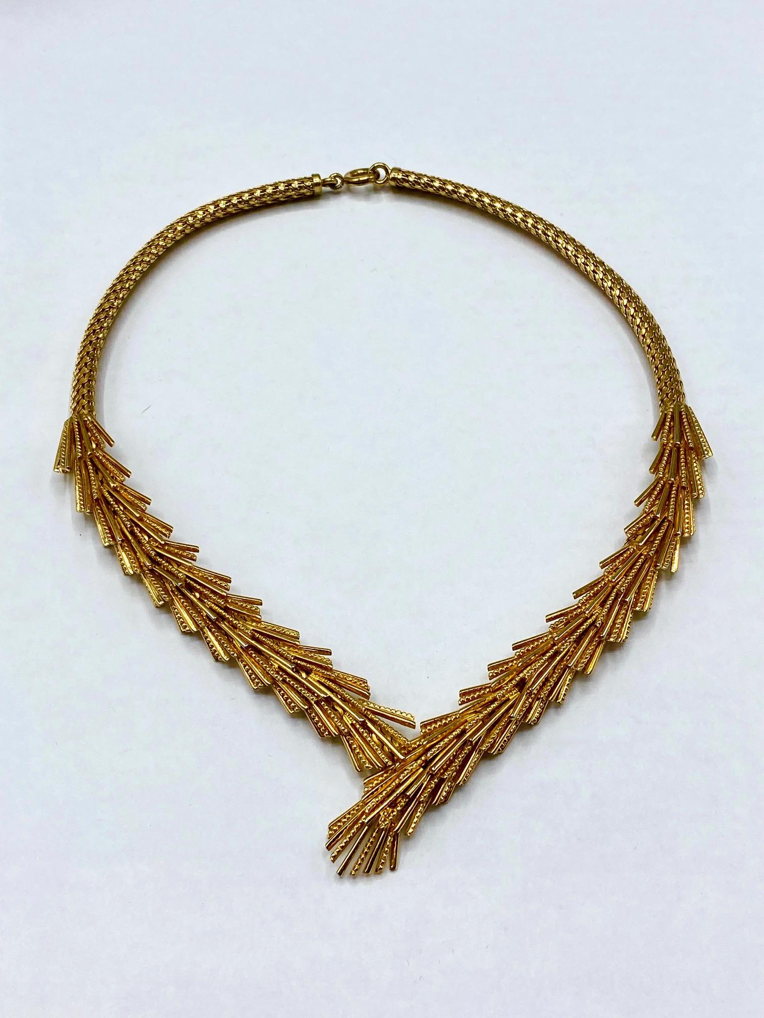 Grosse Germany Gold Necklace from 1958 6