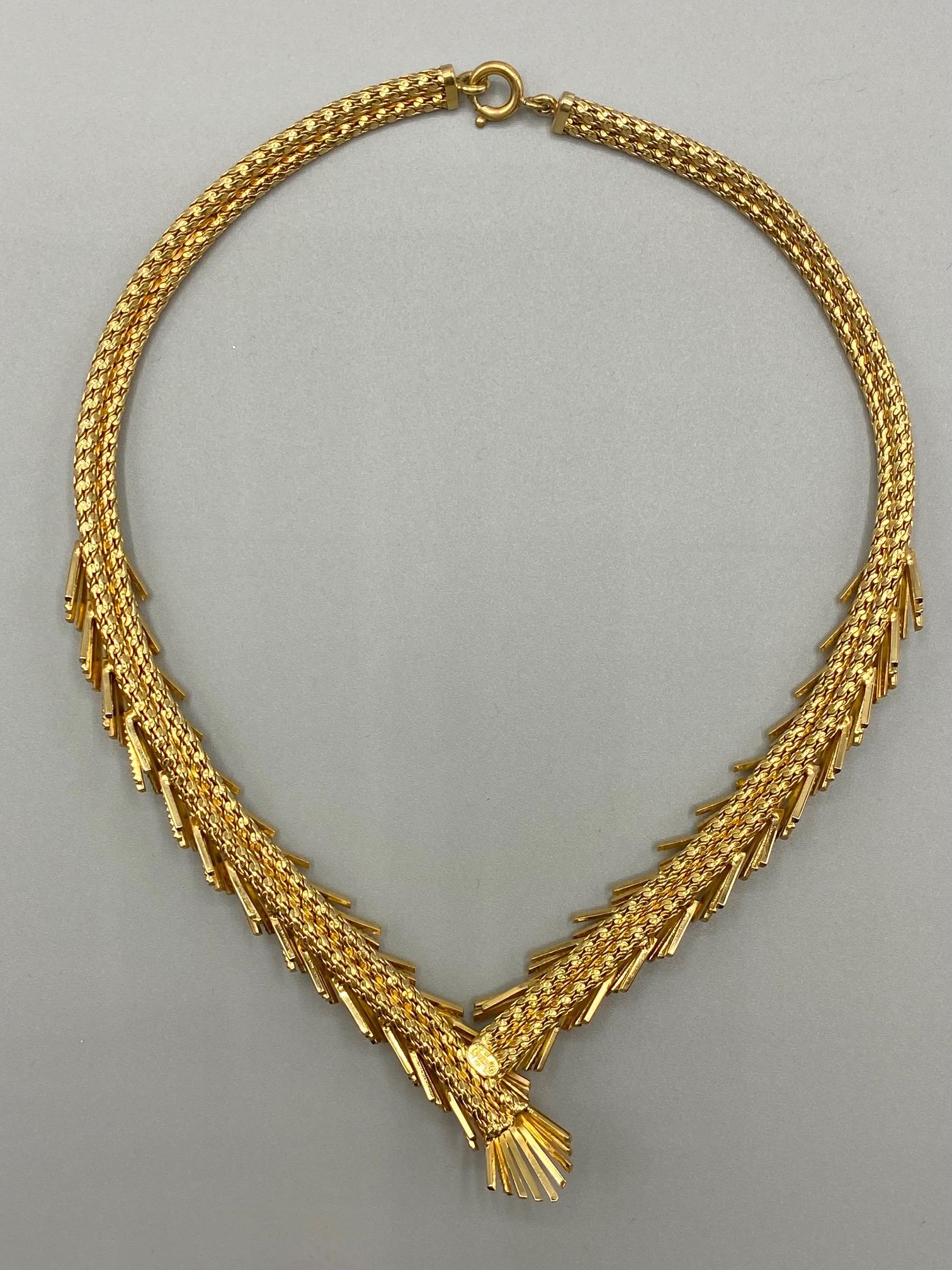 Grosse Germany Gold Necklace from 1958 7