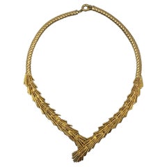 Vintage Grosse Germany Gold Necklace from 1958