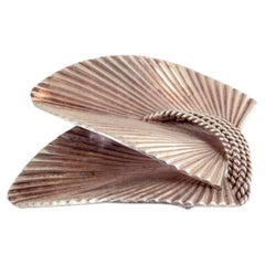 Grosse, Swedish silversmith.  Sterling silver brooch. Dated 1958.