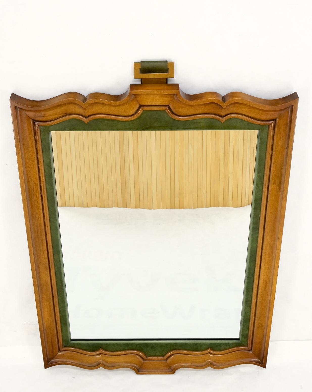 Grossfeld House Figural Carved Frame Wall Mirror  For Sale 6