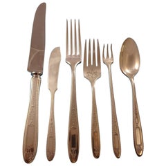 Grosvenor von Community Plate Silberbesteck Set Service 12 Abendessen:: 80 Teile